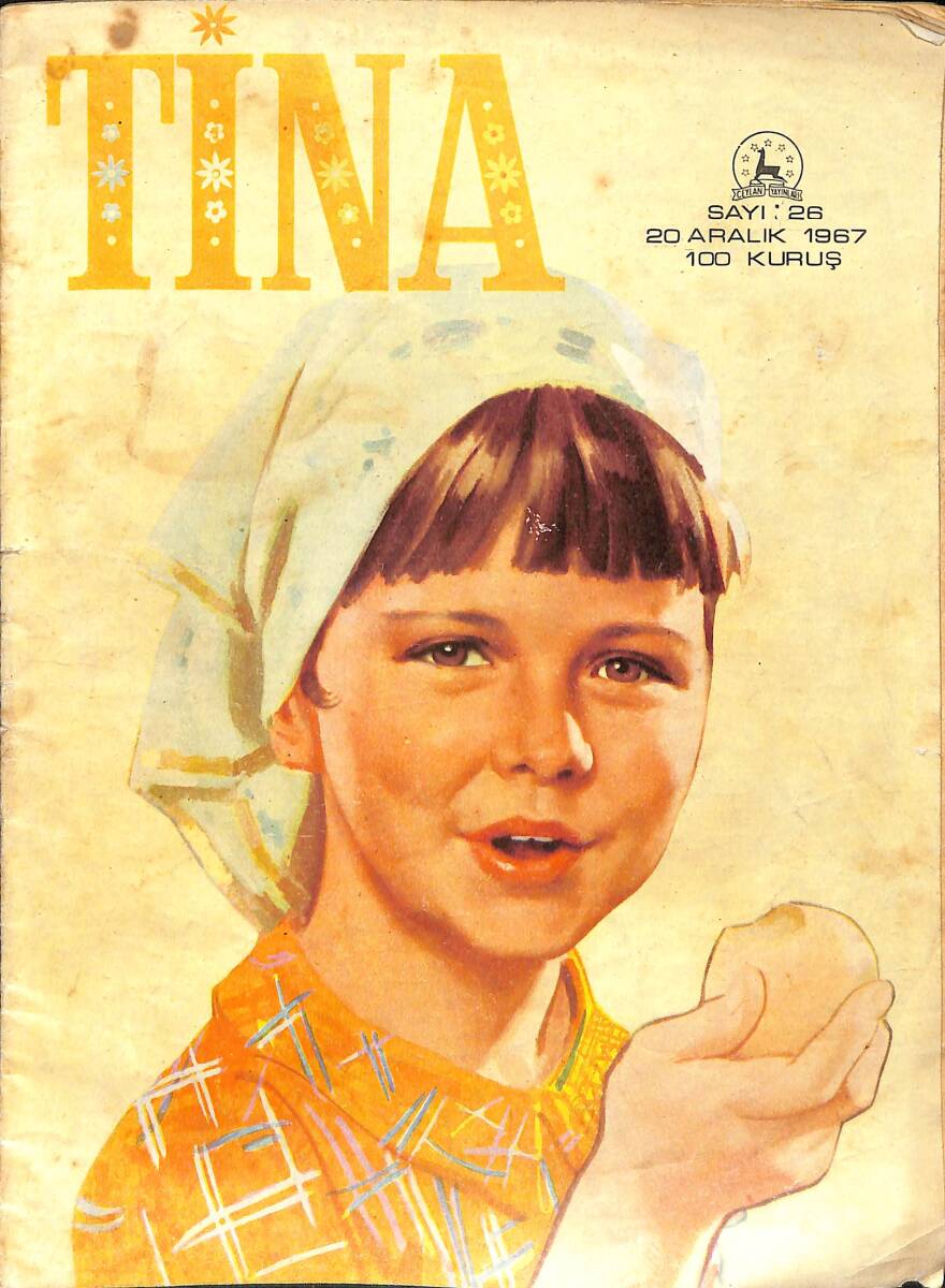 Tina Çizgi Roman 20 Aralık 1967 Sayı: 26 - 100 Kuruş NDR91740 - 1