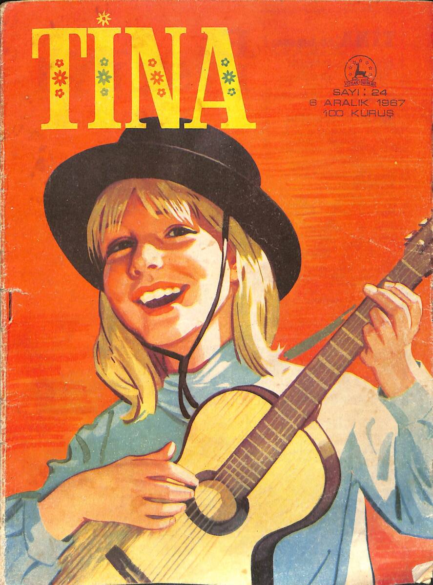 Tina Çizgi Roman 6 Aralık 1967 Sayı: 24 - 100 Kuruş NDR91739 - 1