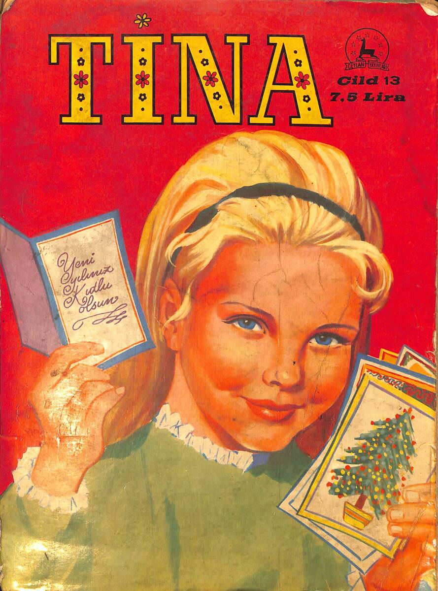 TİNA Çizgi Roman Cild:13 (Ceylan Yayınları) , Fasikül:121-130 NDR98582 - 1