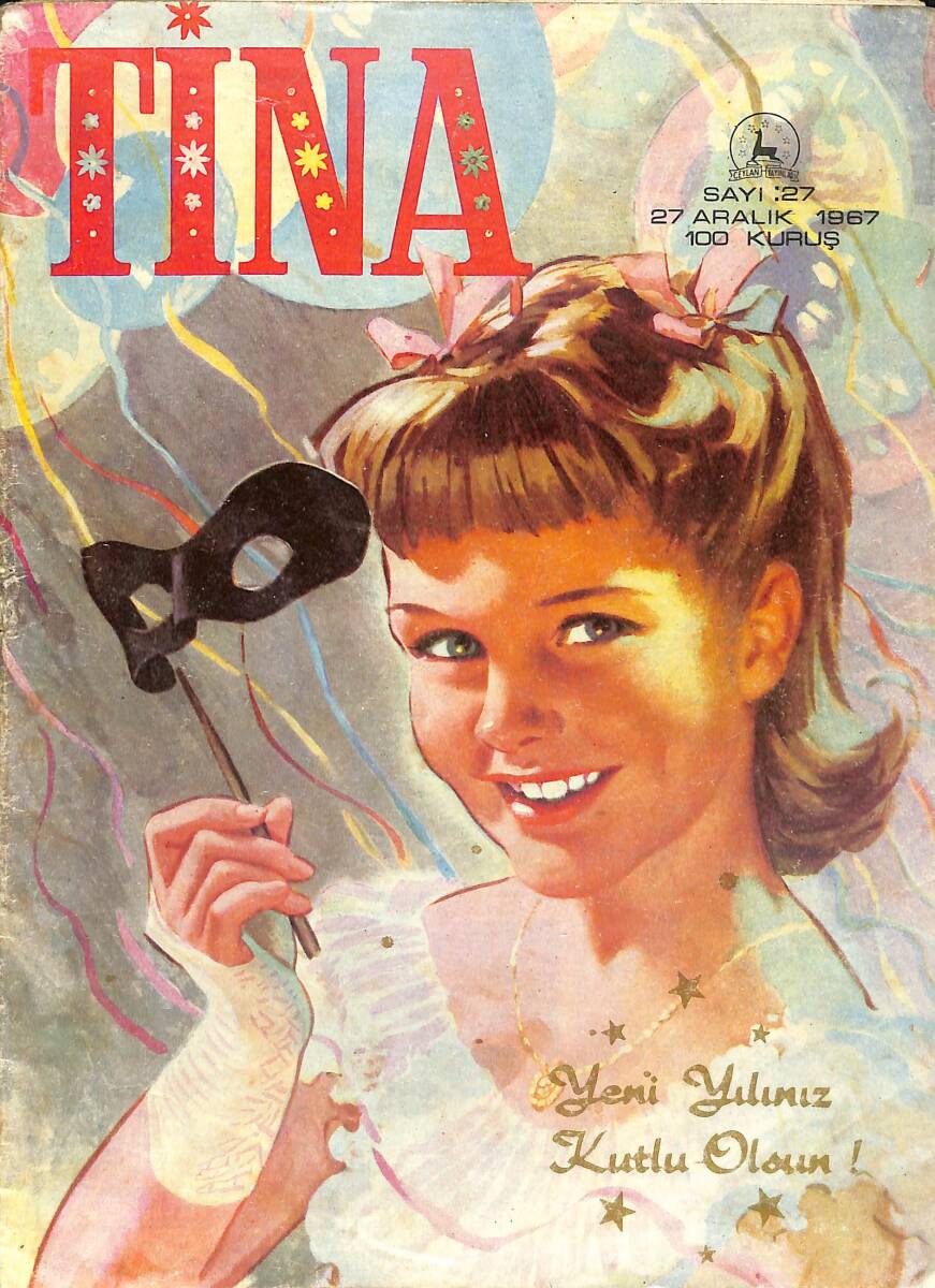 TİNA Çizgi Roman Dergisi 22 Aralık 1967 Sayı : 27 - Afacan Cüceler NDR91457 - 1