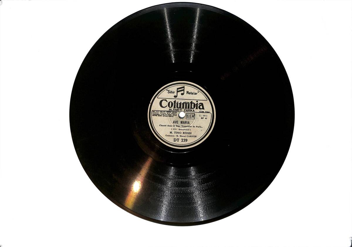 Tino Rossi - Ave Maria TAŞ PLAK (10/6.5) PLK26304 - 1
