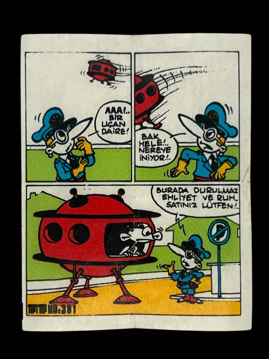 Tipi Tip Sticker No 381 -1980 Ler#SKZ388 - 1