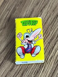 Tipitip 2007 Karikatürlü Karışık Meyve Aromalı Şekerli Sakız (Sarı-Arka Mavi Yazı)# SKZ2439 - 2