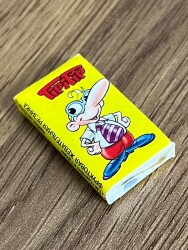 Tipitip 2007 Karikatürlü Karışık Meyve Aromalı Şekerli Sakız (Sarı-Arka Yeşil Yazı)# SKZ2438 - 4