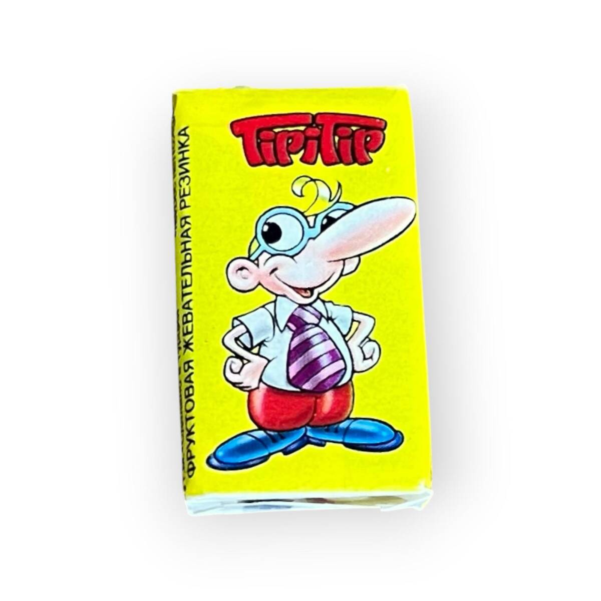 Tipitip 2007 Karikatürlü Karışık Meyve Aromalı Şekerli Sakız (Sarı-Arka Yeşil Yazı)# SKZ2438 - 1