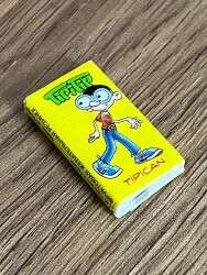 Tipitip 2007 Karikatürlü Karışık Meyve Aromalı Şekerli Sakız (Tipican Sarı-Arka Kırmızı Yazı)# SKZ2440 - 5