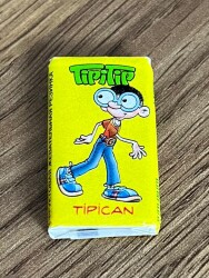 Tipitip 2007 Karikatürlü Karışık Meyve Aromalı Şekerli Sakız (Tipican Sarı-Arka Kırmızı Yazı)# SKZ2440 - 2