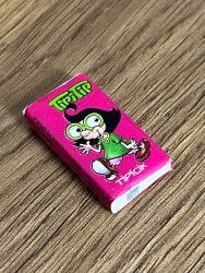 Tipitip 2007 Karikatürlü Karışık Meyve Aromalı Şekerli Sakız Tipicik ( Pembe -Arka Sarı Yazı)# SKZ2447 - 4