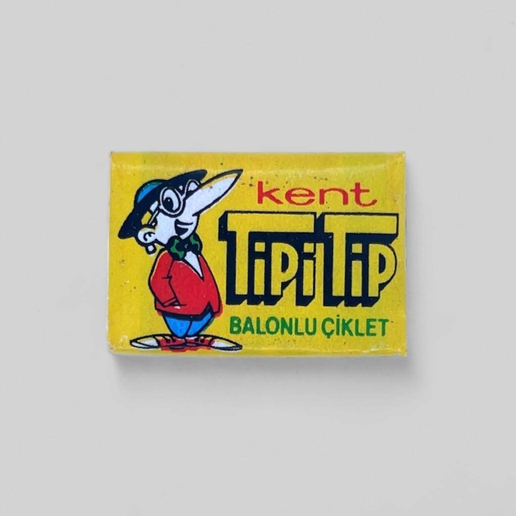 TİPİTİP Kent 1980 Ler Sakız Sarı #SKZ258 - 1