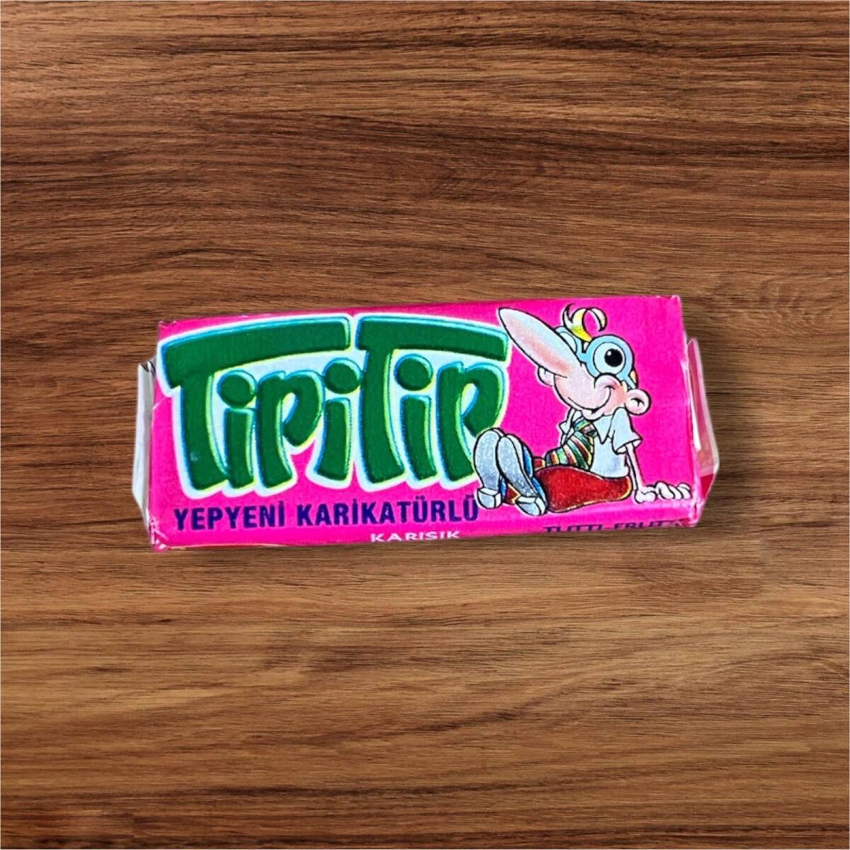 Tipitip (Kent) 1990s Yepyeni Karikatürlü Şekerli Sakız # SKZ2387 - 5