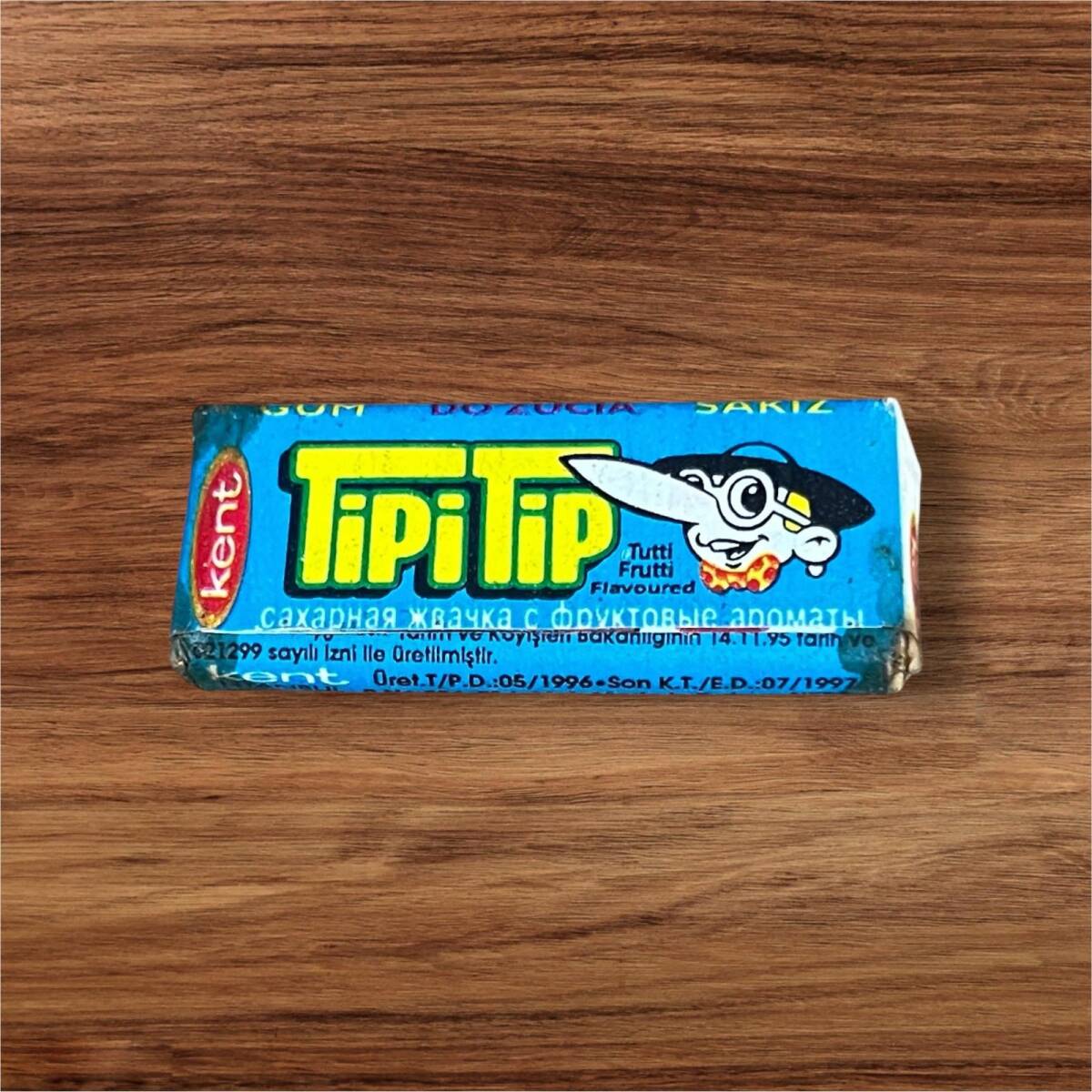 Tipitip (Kent) 1996 Karışık Meyve Aromalı Şekerli Sakız # SKZ2384 - 3