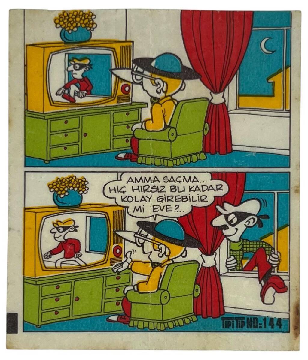 TİPİTİP TİPİ TİP No 144 Sakız Kağıdı Stickers # SKZ1265(E) - 3