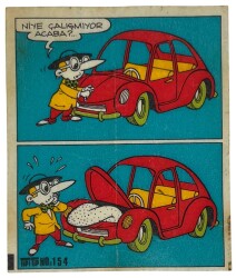 TİPİTİP TİPİ TİP No 154 Sakız Kağıdı Stickers # SKZ1272(E) - 3