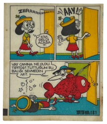 TİPİTİP TİPİ TİP No 161 Sakız Kağıdı Stickers # SKZ1278(E) - 1