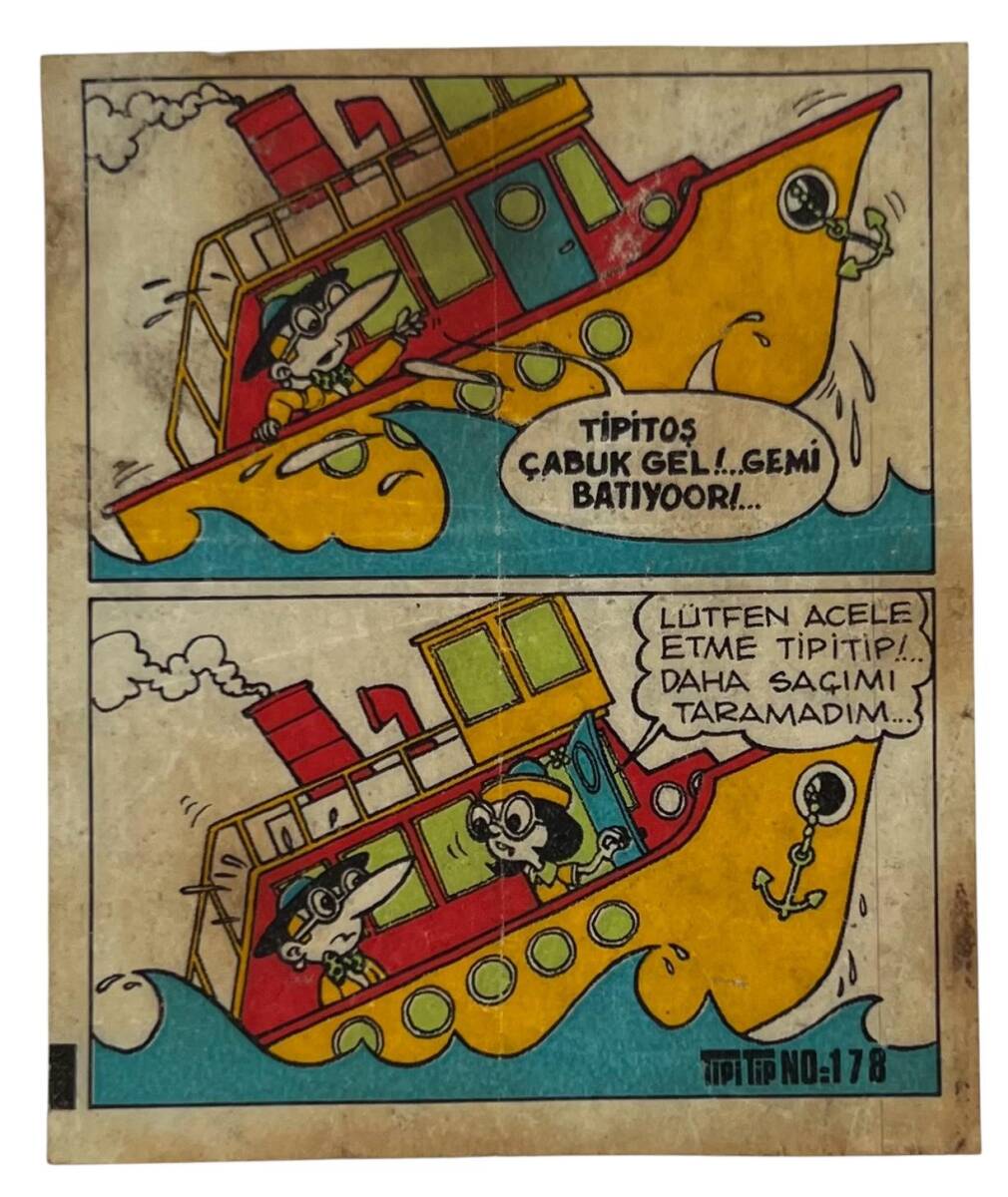 TİPİTİP TİPİ TİP No 178 Sakız Kağıdı Stickers # SKZ1287(E) - 3