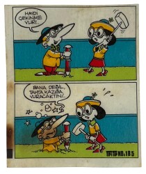 TİPİTİP TİPİ TİP No 185 Sakız Kağıdı Stickers # SKZ1292(E) - 1