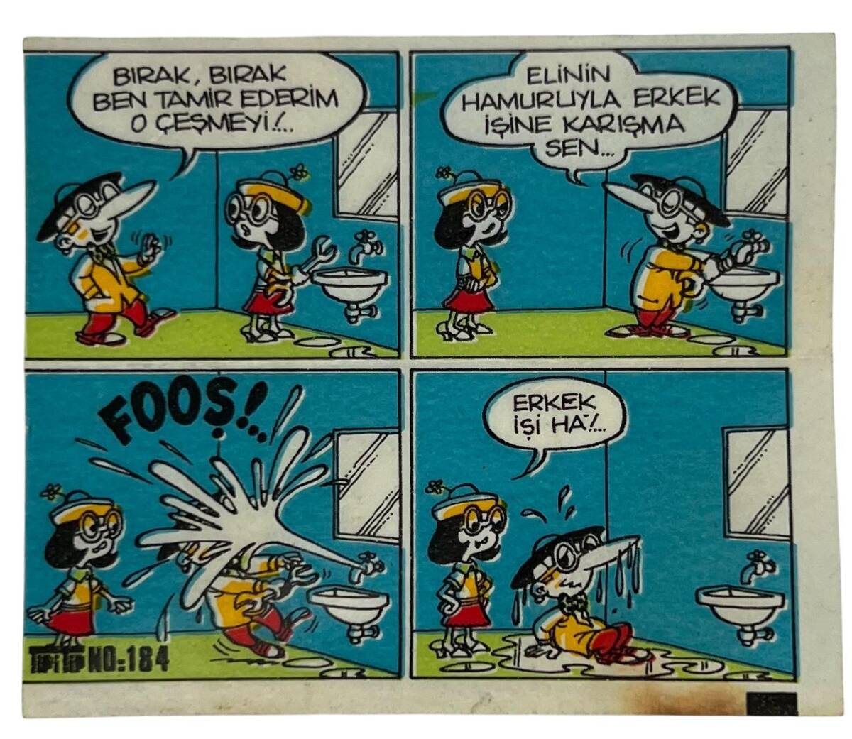 TİPİTİP TİPİ TİP No 184 Sakız Kağıdı Stickers # SKZ1291(E) - 1