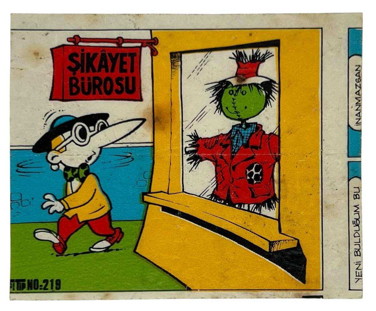 TİPİTİP TİPİ TİP No 219 Sakız Kağıdı Stickers # SKZ1314(E) - 1