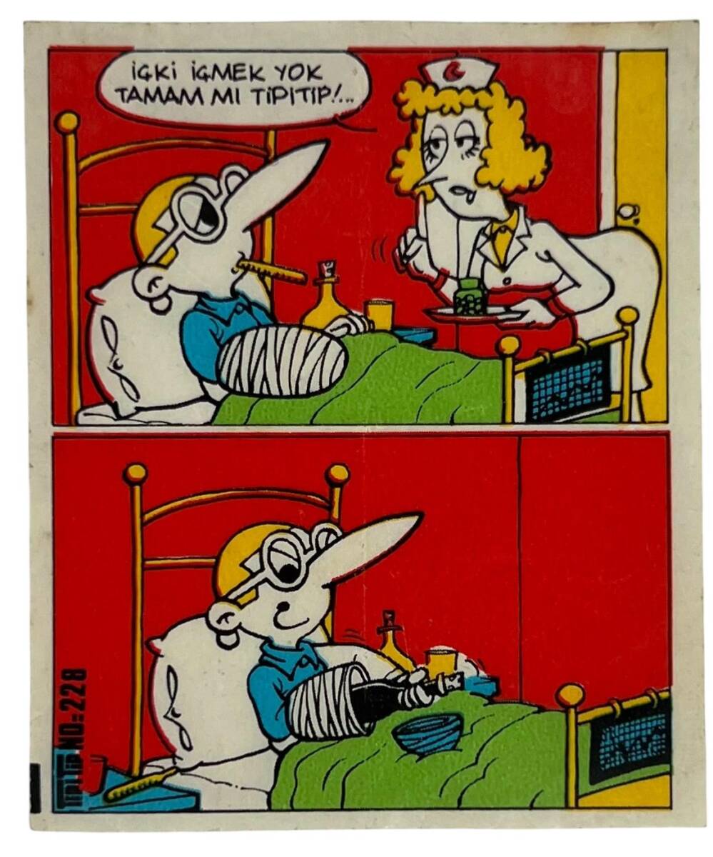 TİPİTİP TİPİ TİP No 228 Sakız Kağıdı Stickers # SKZ1323(E) - 1