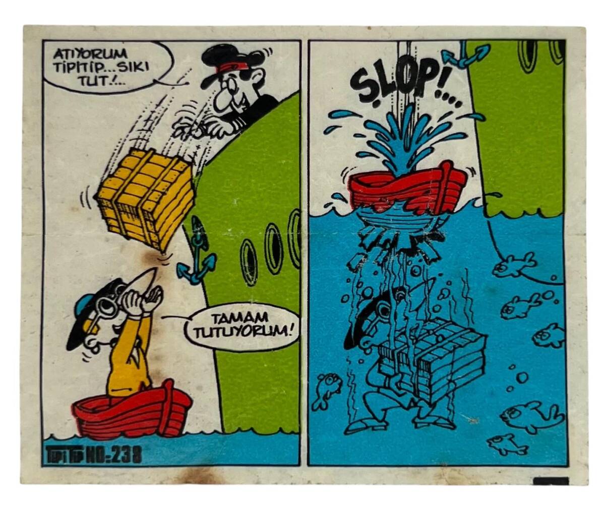 TİPİTİP TİPİ TİP No 238 Sakız Kağıdı Stickers # SKZ1331(E) - 3