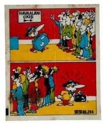 TİPİTİP TİPİ TİP No 244 Sakız Kağıdı Stickers # SKZ1336(E) - 1