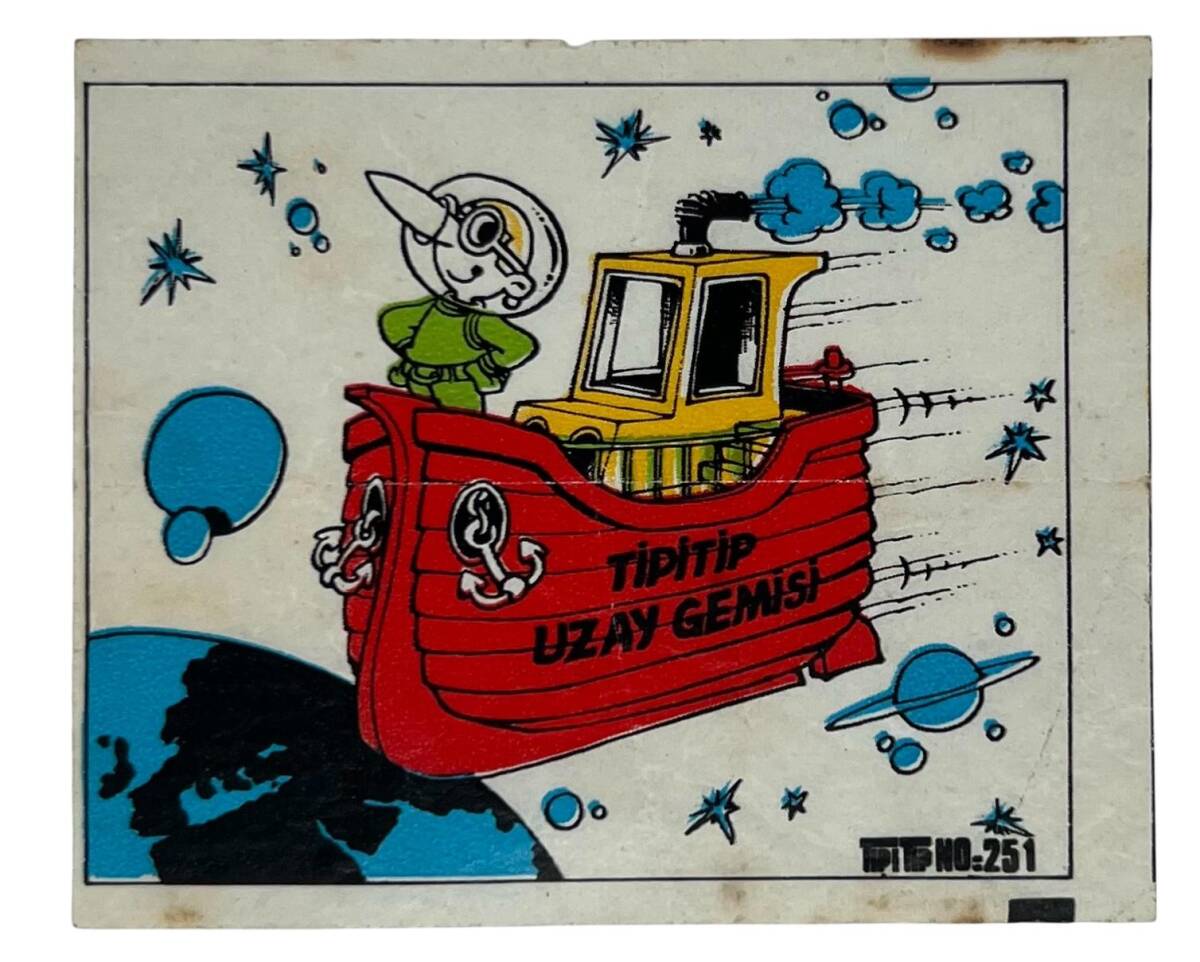 TİPİTİP TİPİ TİP No 251 Sakız Kağıdı Stickers # SKZ1341(E) - 1