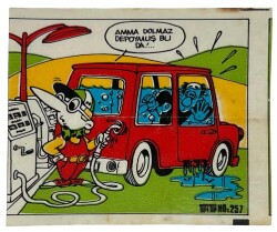TİPİTİP TİPİ TİP No 257 Sakız Kağıdı Stickers # SKZ1346(E) - 1
