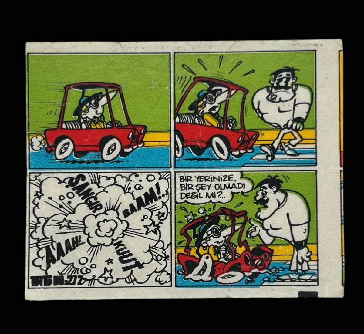 TİPİTİP TİPİ TİP No 272 Sakız Kağıdı Stickers SKZ723 - 1