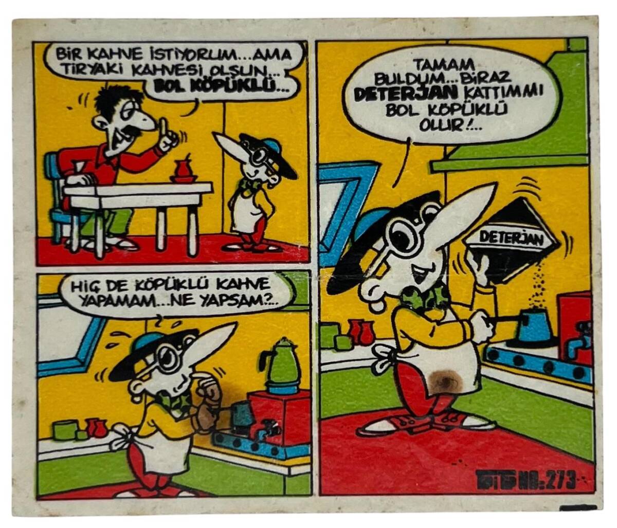 TİPİTİP TİPİ TİP No 273 Sakız Kağıdı Stickers # SKZ1354(E) - 3