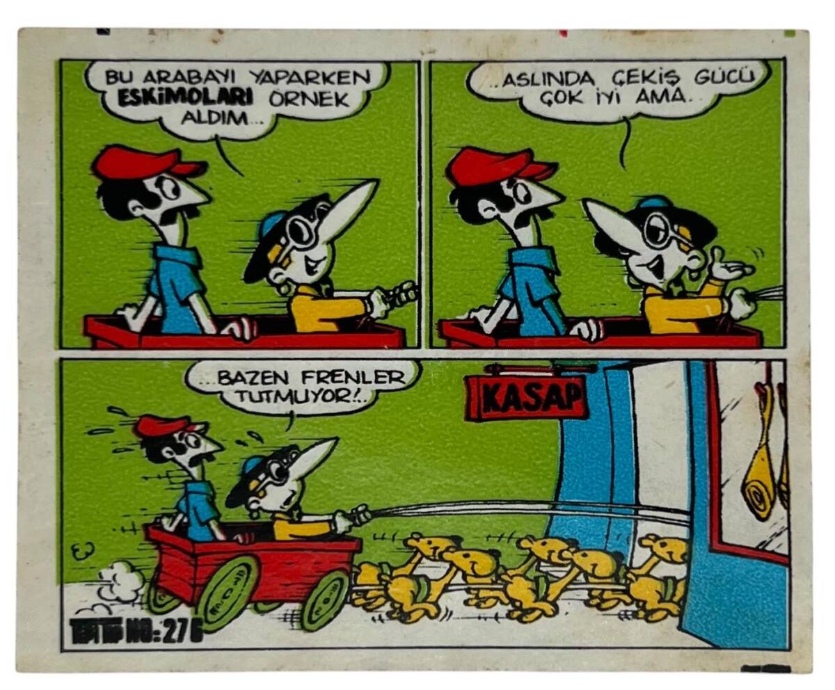 TİPİTİP TİPİ TİP No 276 Sakız Kağıdı Stickers # SKZ1357(E) - 3