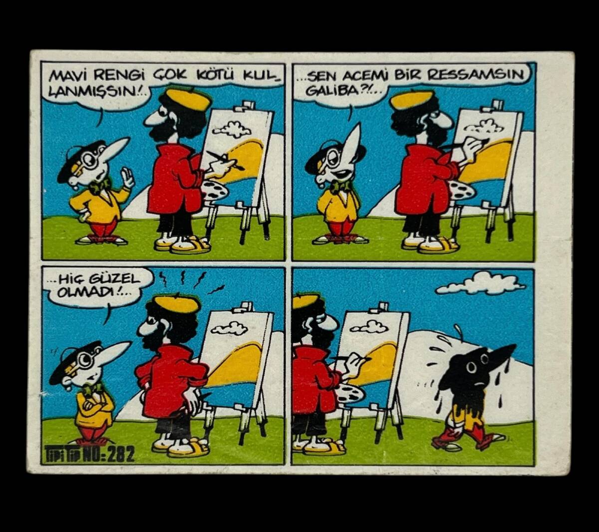 TİPİTİP TİPİ TİP No 282 Sakız Kağıdı Stickers SKZ730 - 1