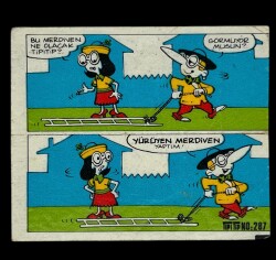 TİPİTİP TİPİ TİP No 287 Sakız Kağıdı Stickers SKZ734 - 3