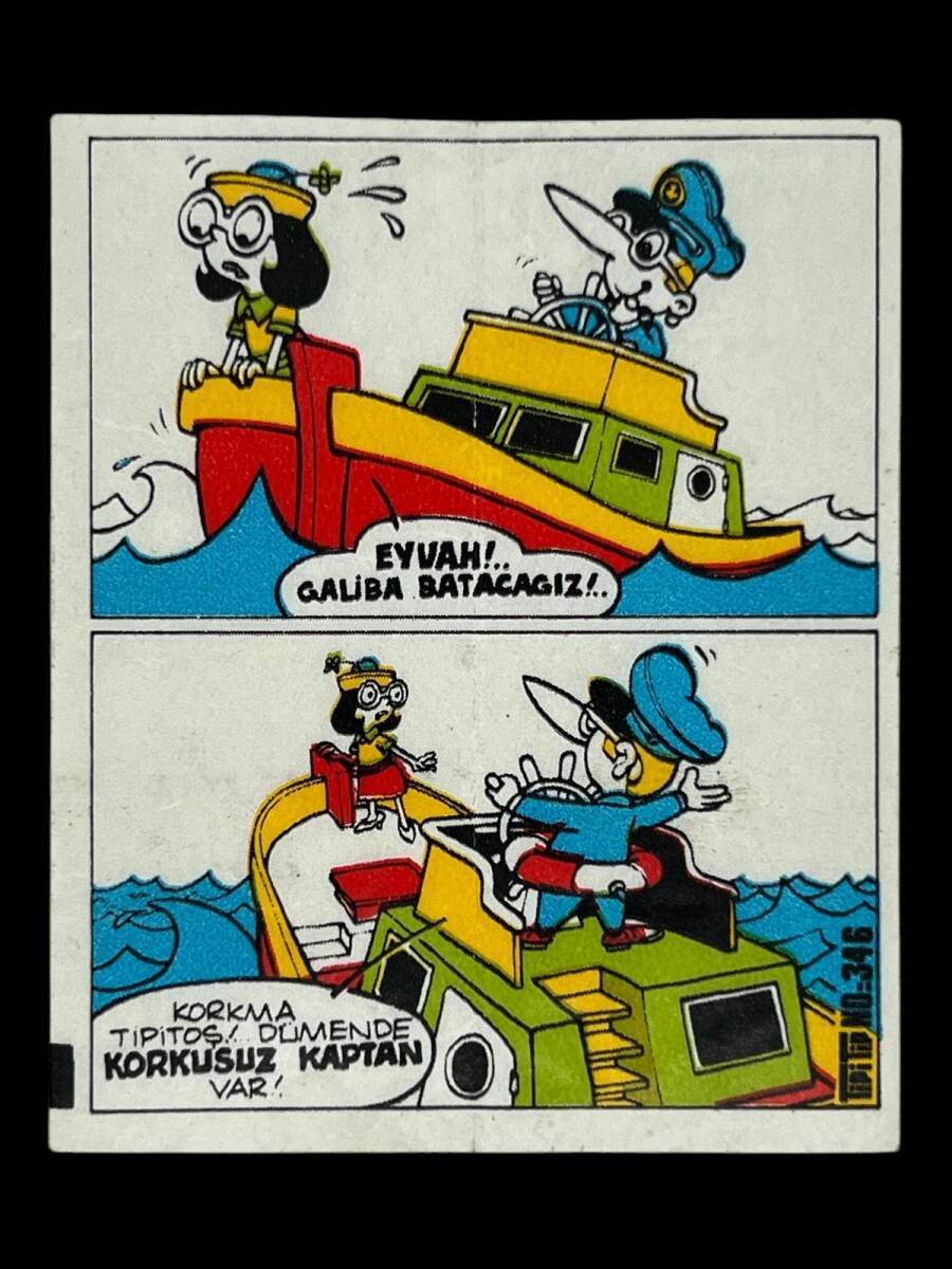 TİPİTİP TİPİ TİP No 346 Sakız Kağıdı Stickers SKZ749 - 3