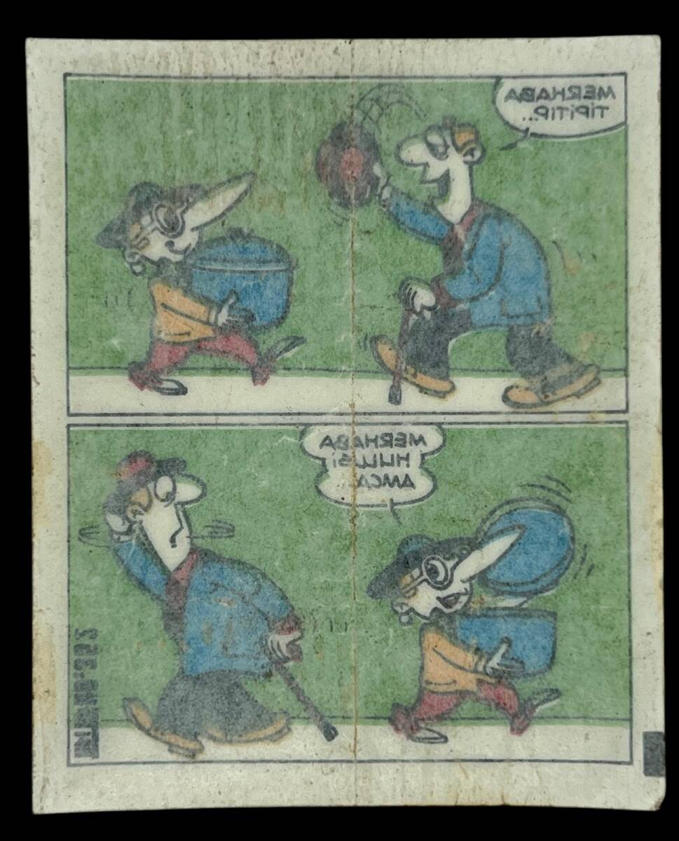 TİPİTİP TİPİ TİP No 352 Sakız Kağıdı Stickers SKZ754 - 2