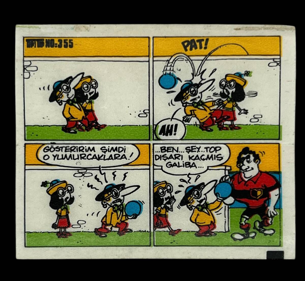 TİPİTİP TİPİ TİP No 355 Sakız Kağıdı Stickers SKZ757 - 3