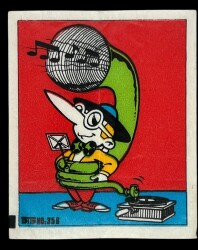 TİPİTİP TİPİ TİP No 356 Sakız Kağıdı Stickers SKZ758 - 1