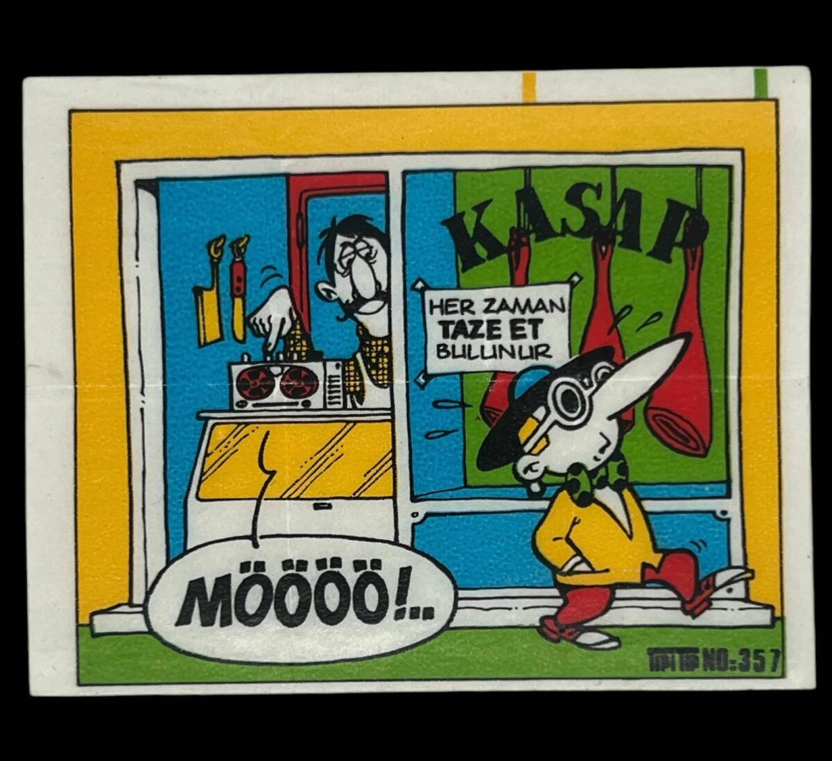 TİPİTİP TİPİ TİP No 357 Sakız Kağıdı Stickers SKZ759 - 1