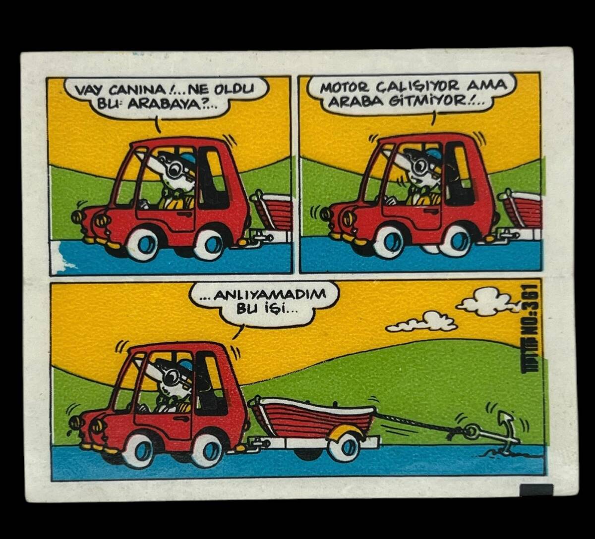 TİPİTİP TİPİ TİP No 361 Sakız Kağıdı Stickers SKZ763 - 1