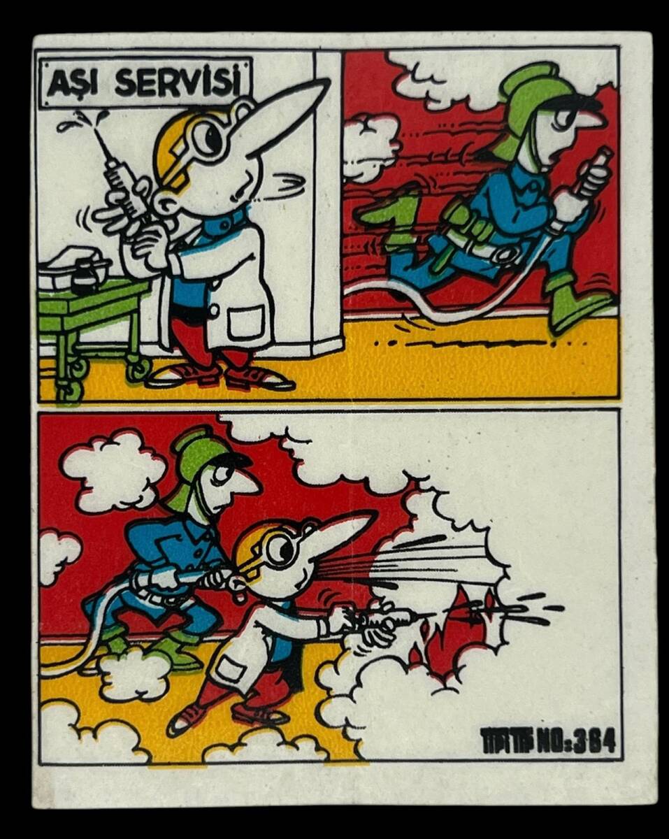 TİPİTİP TİPİ TİP No 364 Sakız Kağıdı Stickers SKZ766 - 3