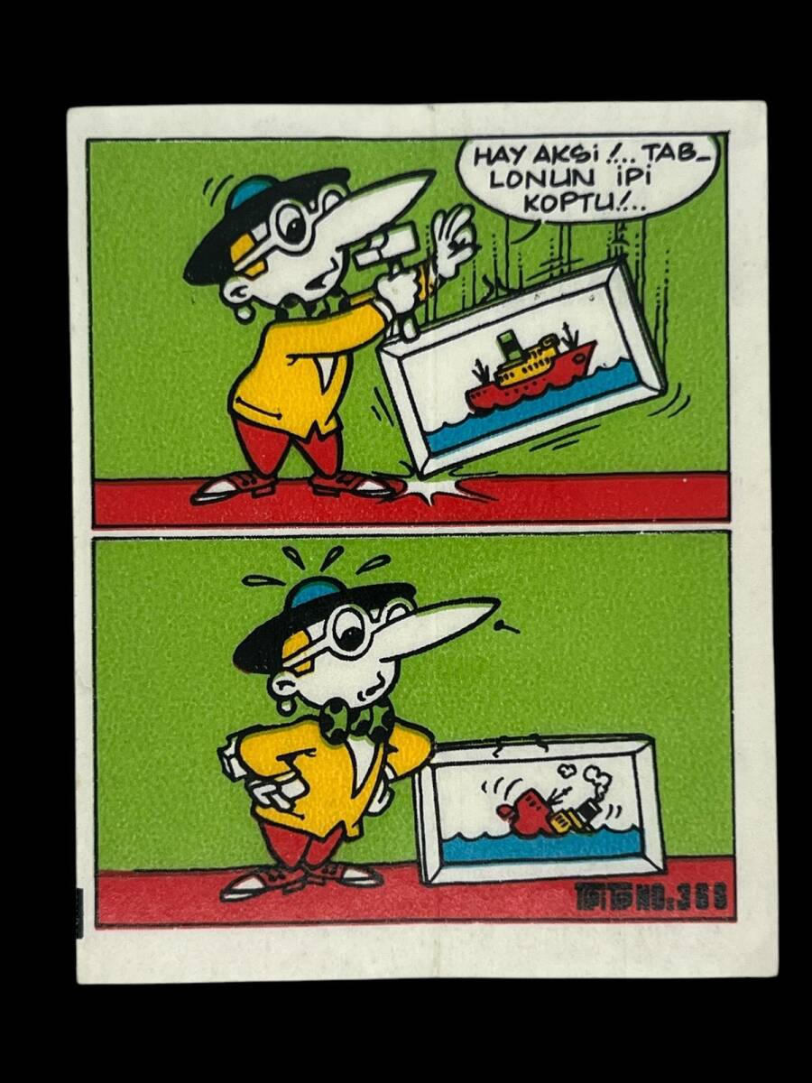 TİPİTİP TİPİ TİP No 366 Sakız Kağıdı Stickers SKZ768 - 3