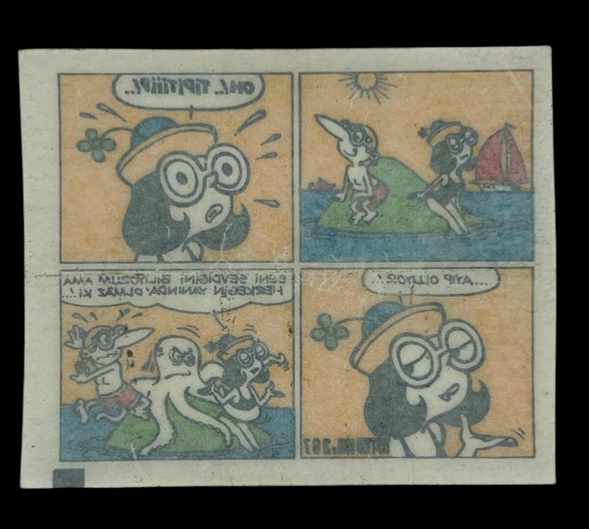 TİPİTİP TİPİ TİP No 367 Sakız Kağıdı Stickers SKZ769 - 2