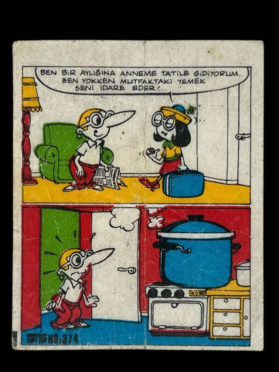 TİPİTİP TİPİ TİP No 374 Sakız Kağıdı Stickers SKZ773 - 3