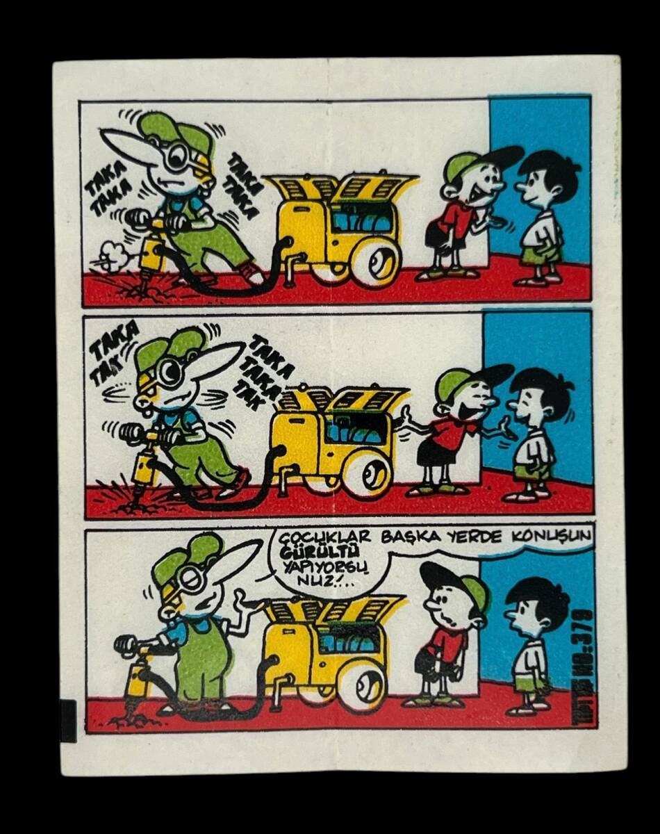 TİPİTİP TİPİ TİP No 379 Sakız Kağıdı Stickers SKZ774 - 3