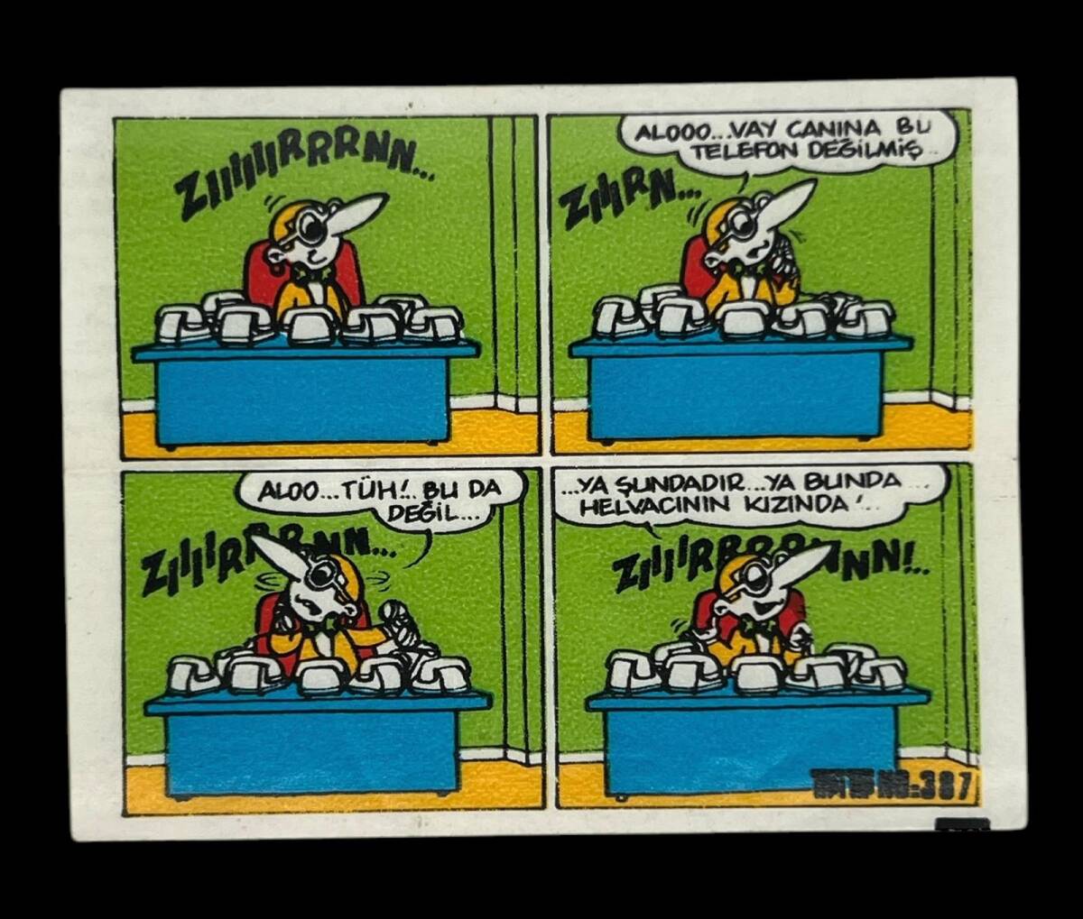 TİPİTİP TİPİ TİP No 387 Sakız Kağıdı Stickers SKZ778 - 1