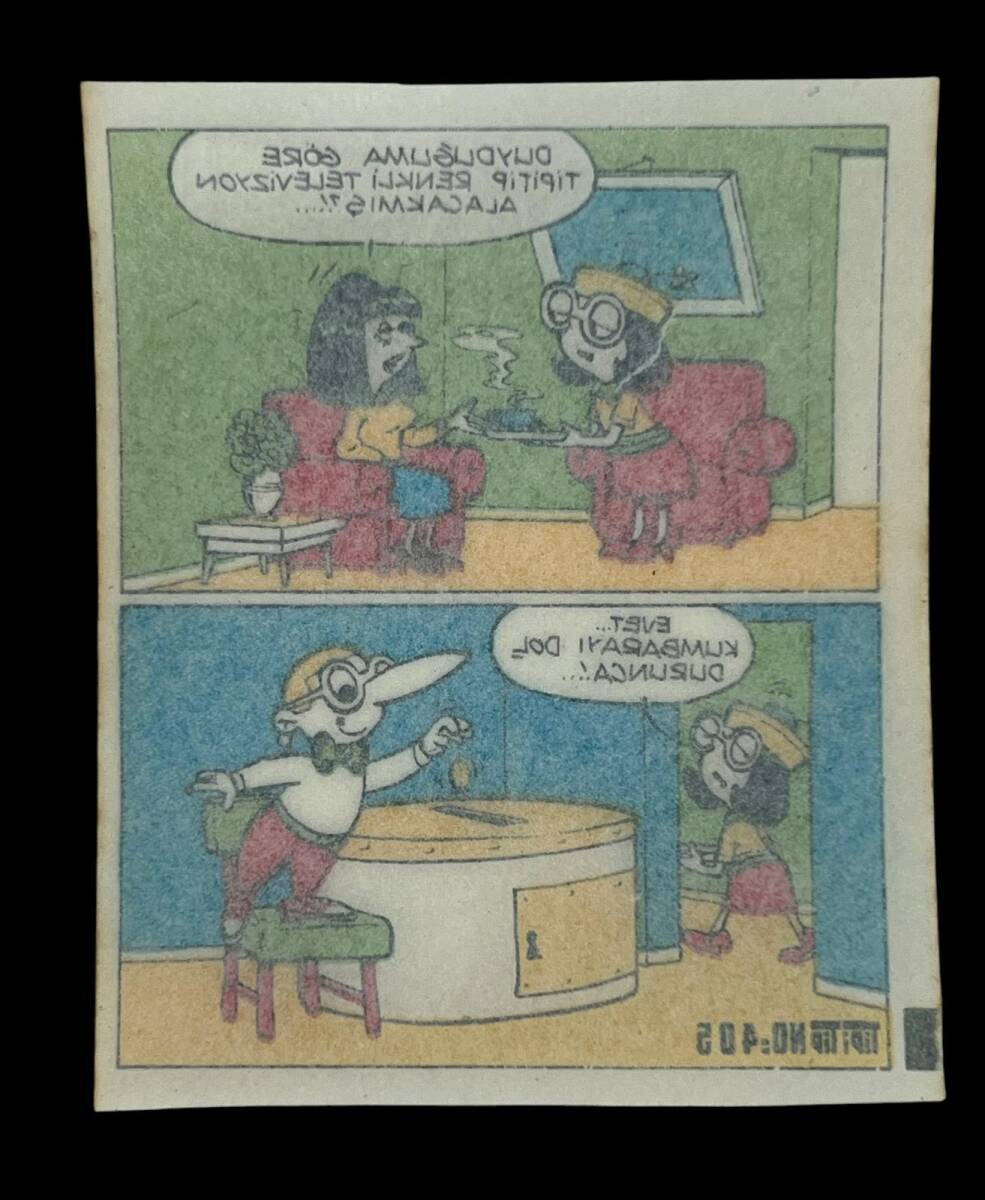 TİPİTİP TİPİ TİP No 405 Sakız Kağıdı Stickers SKZ702 - 2