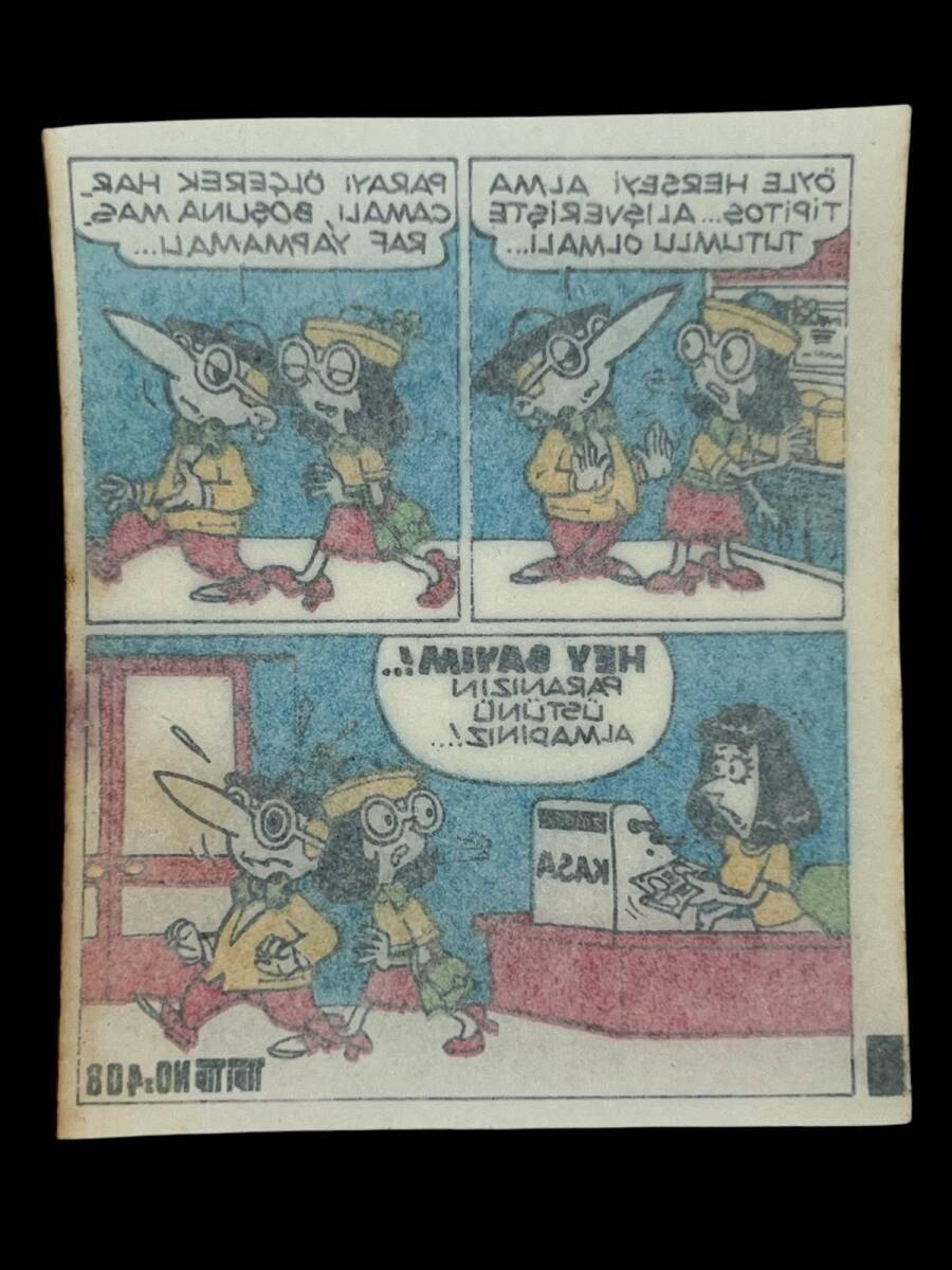 TİPİTİP TİPİ TİP No 408 Sakız Kağıdı Stickers SKZ708 - 2
