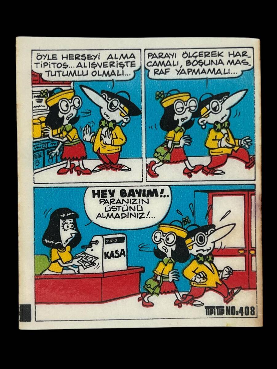 TİPİTİP TİPİ TİP No 408 Sakız Kağıdı Stickers SKZ708 - 3