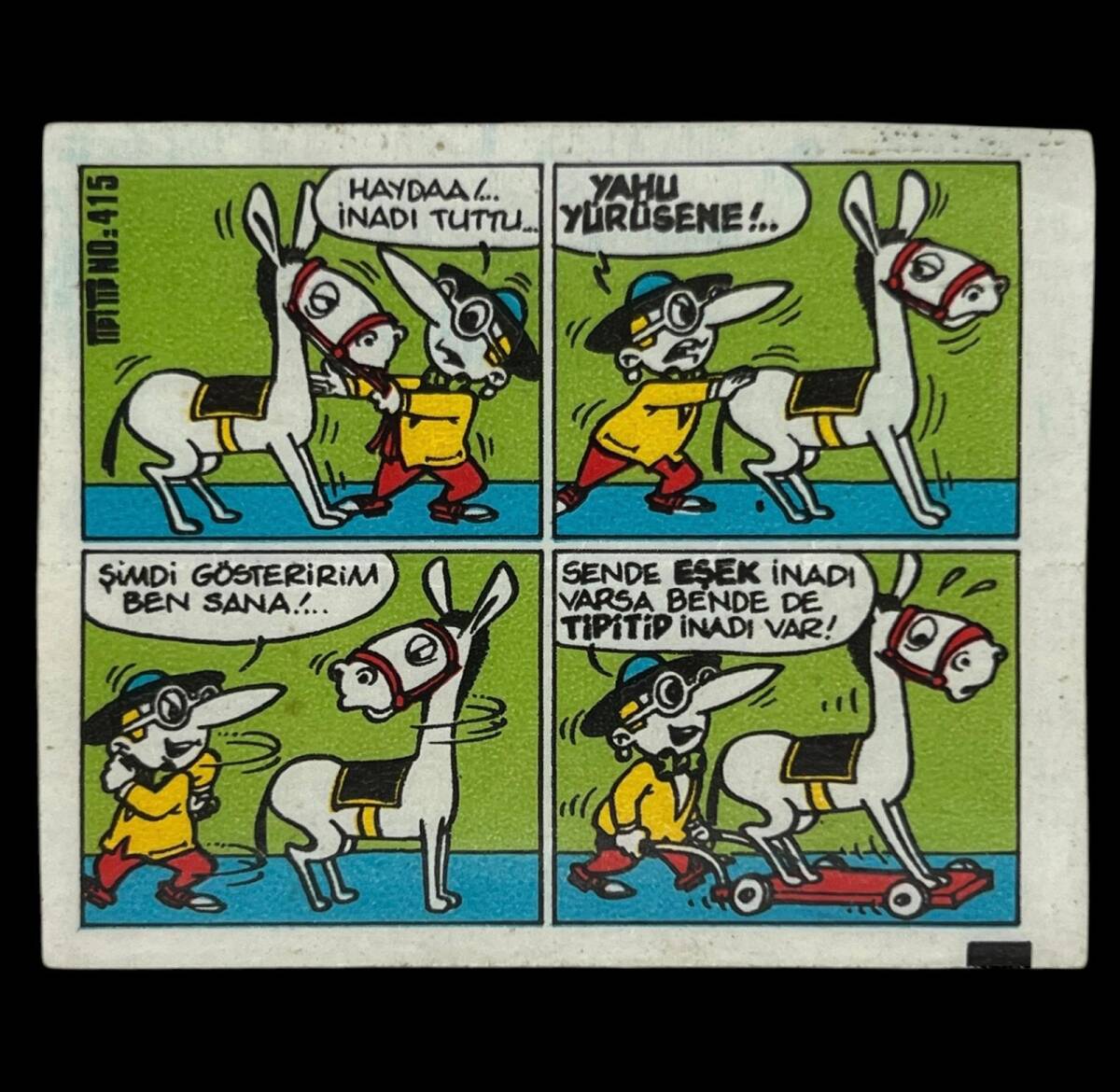 TİPİTİP TİPİ TİP No 415 Sakız Kağıdı Stickers SKZ787 - 1