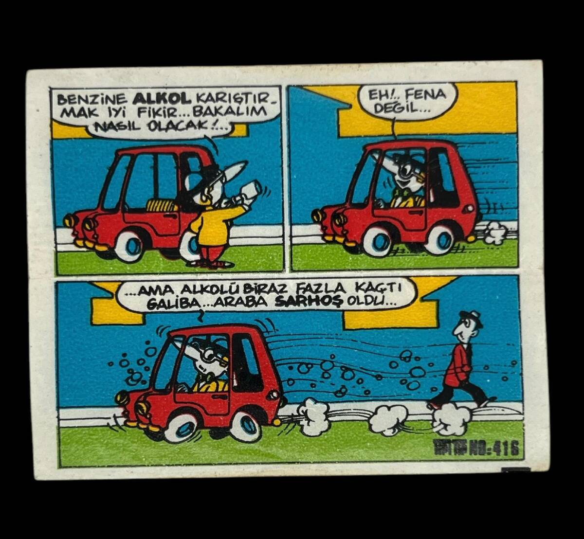TİPİTİP TİPİ TİP No 416 Sakız Kağıdı Stickers SKZ788 - 3