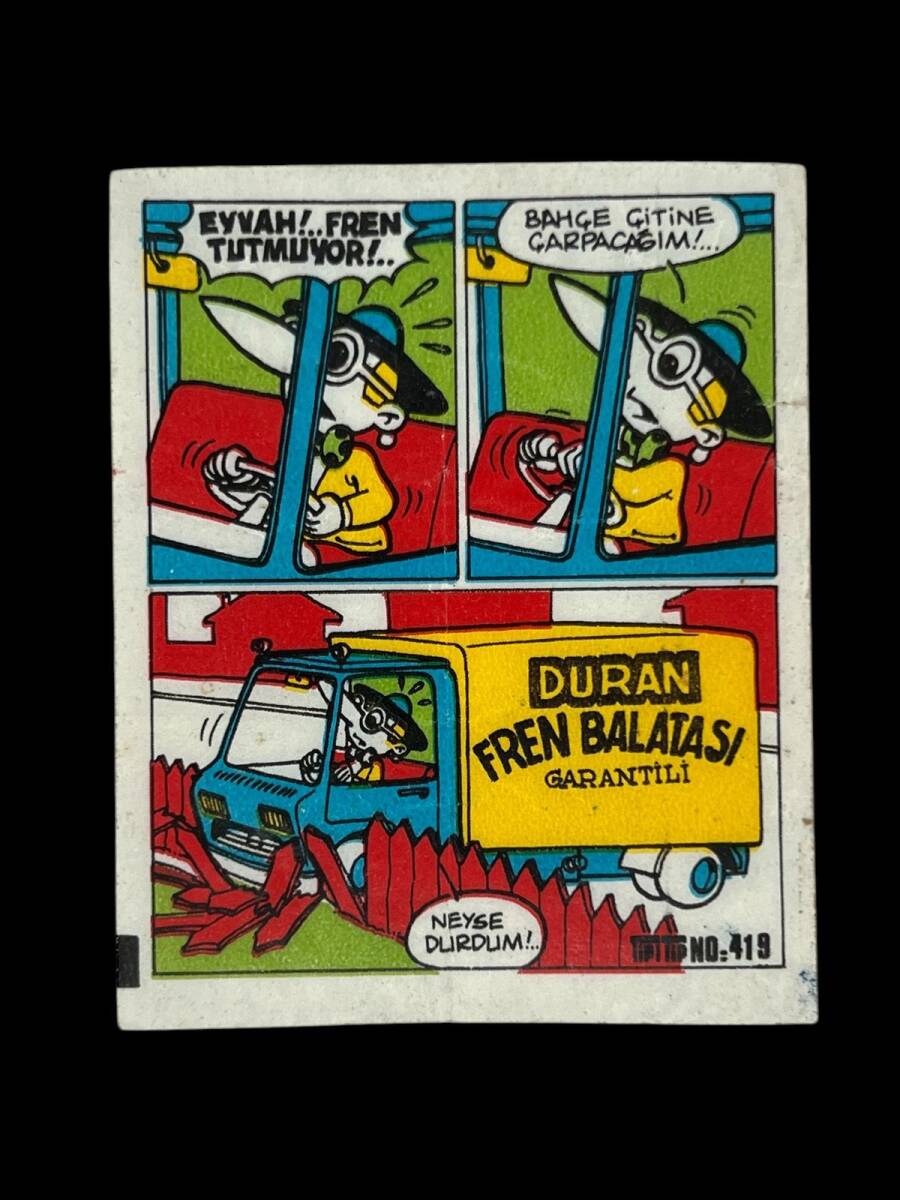 TİPİTİP TİPİ TİP No 419 Sakız Kağıdı Stickers SKZ791 - 3